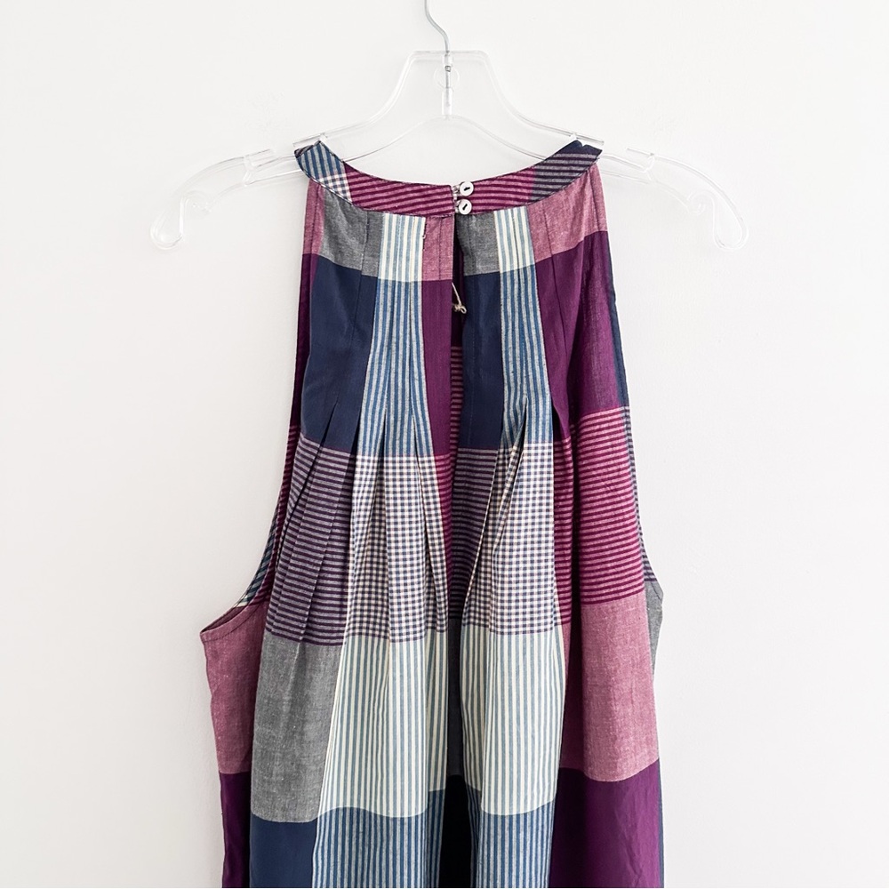 World Market Oversized Cotton Patchwork Jumpsuit … - image 6